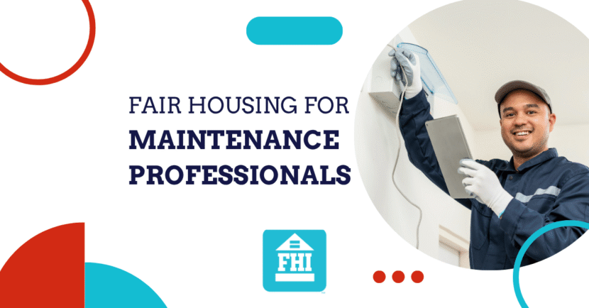 Fair Housing For Maintenance Professionals Tutorial