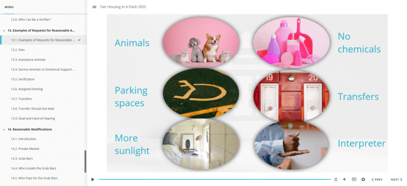 Fair Housing in a Flash Online Course